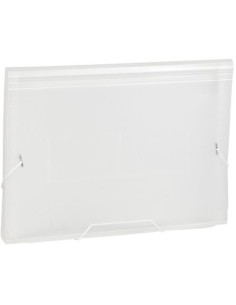 Carpeta fuelle fº 13 departamentos transparente polipropileno